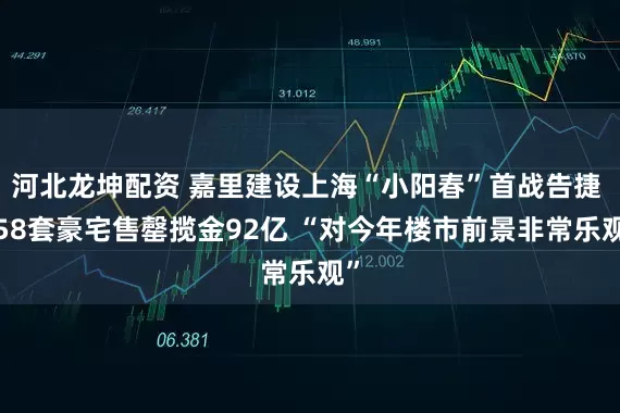 河北龙坤配资 嘉里建设上海“小阳春”首战告捷 158套豪宅售罄揽金92亿 “对今年楼市前景非常乐观”
